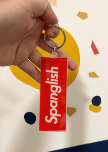 Spanglish Keychain